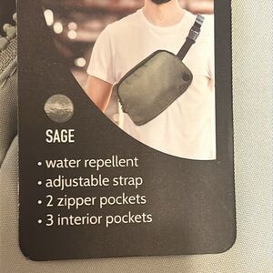 Crossbody Belt Bag PRIMO brand NWT SAGE color adjustable strap